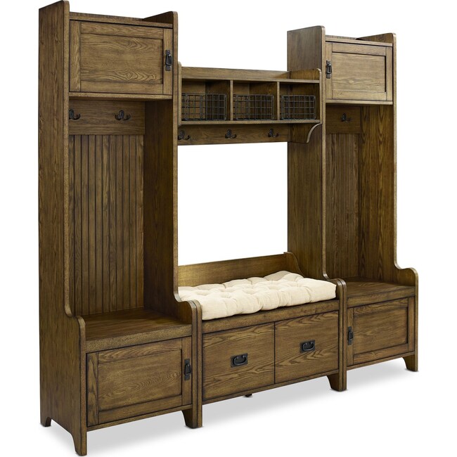 Hall_Entrance Furniture - Landon 4-Piece Entryway Set