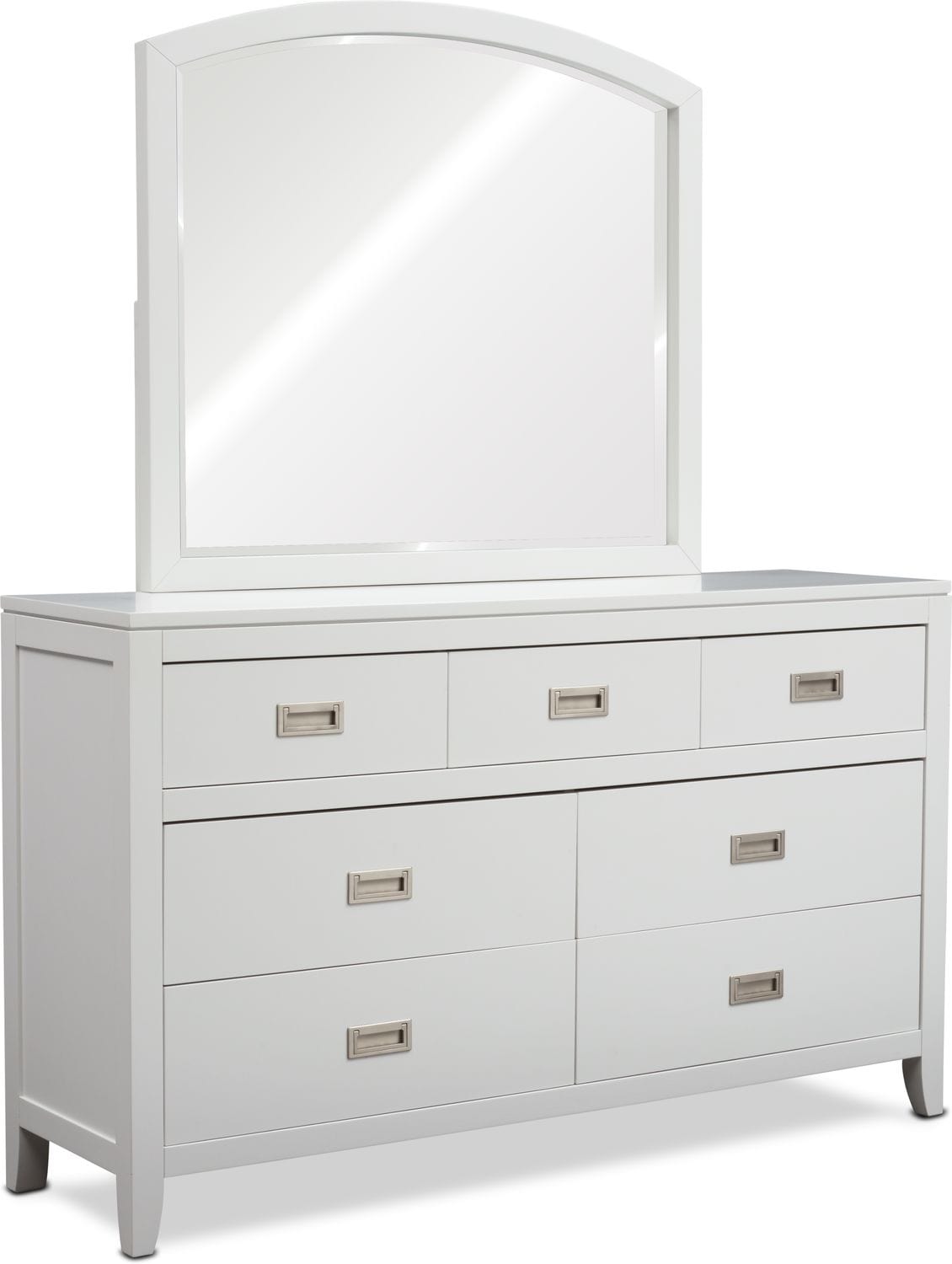 Emerson Dresser And Mirror Value City Furniture And Mattresses