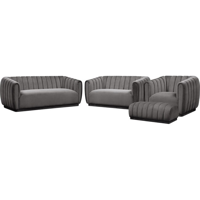 Living Room Furniture - Primm Sofa, Loveseat, Chair and Ottoman