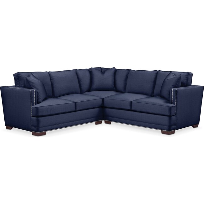 Living Room Furniture - Arden 2-Piece Small Sectional
