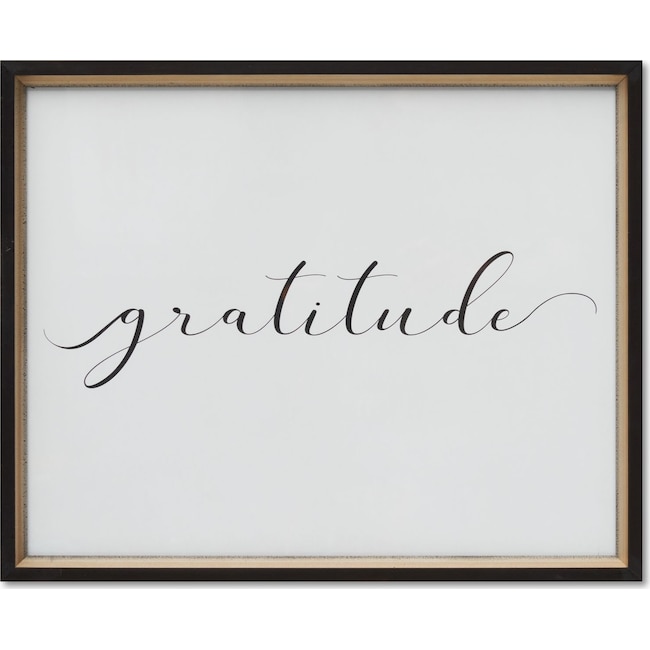Home Accessories - Gratitude Wall Art