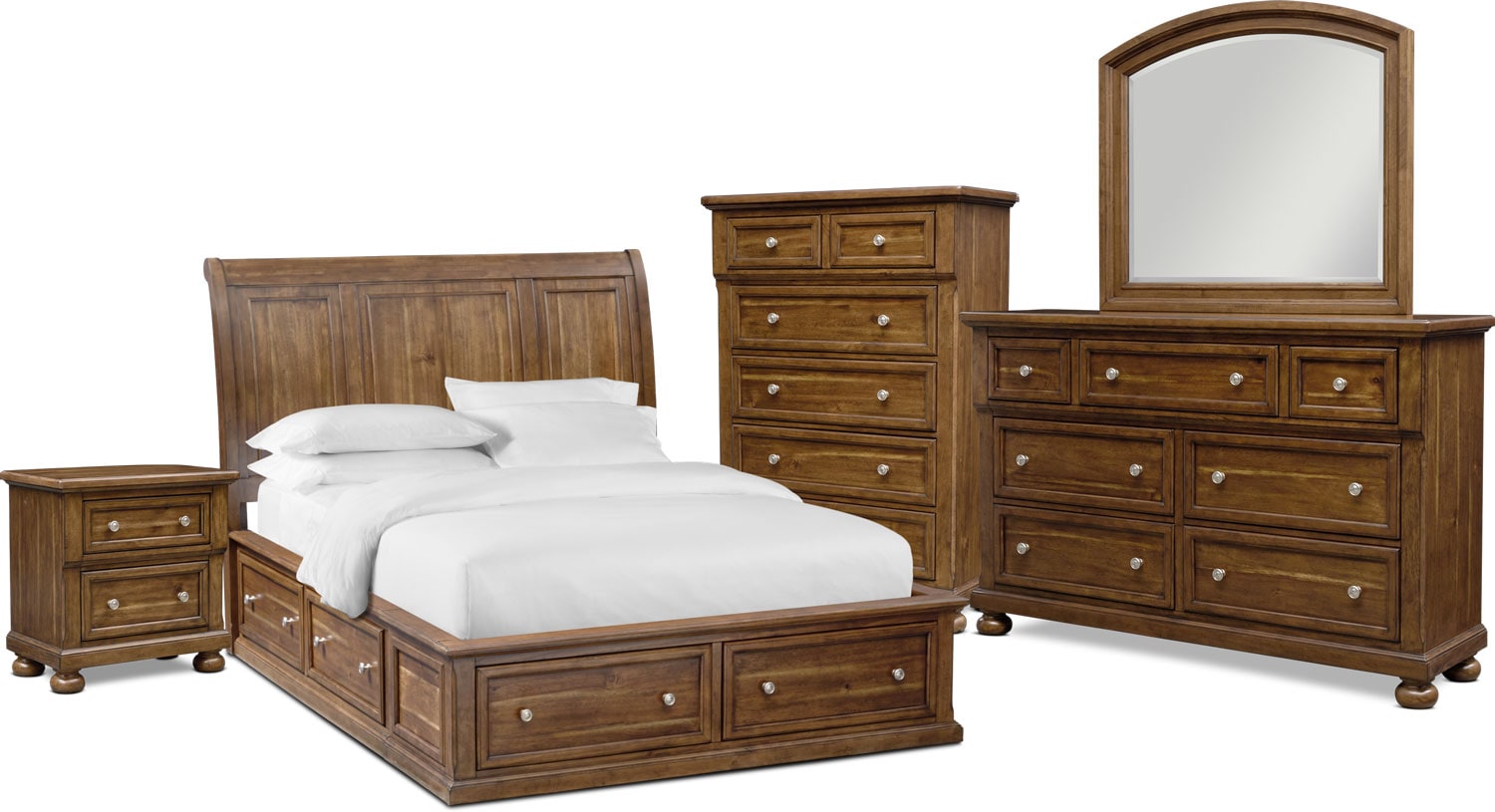 The Hanover Bedroom Collection Value City Furniture And Mattresses