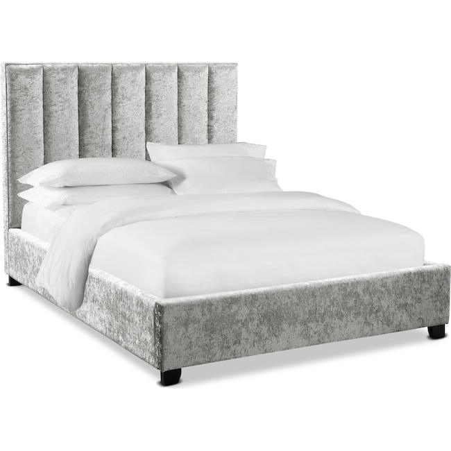 Bedroom Furniture - Kiera Upholstered Channel Bed