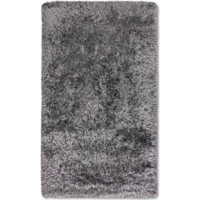 Rugs - Glam Area Rug - Black
