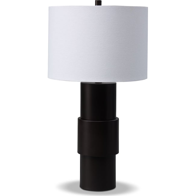 Home Accessories - Oiled Bronze Table Lamp