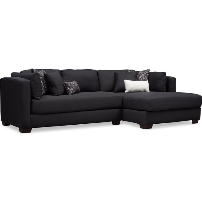 Living Room Furniture - Rosalyn 2-Piece Sectional with Chaise