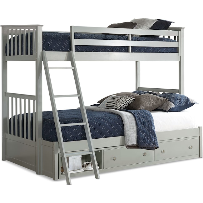 Kids Furniture - Flynn Storage Bunk Bed