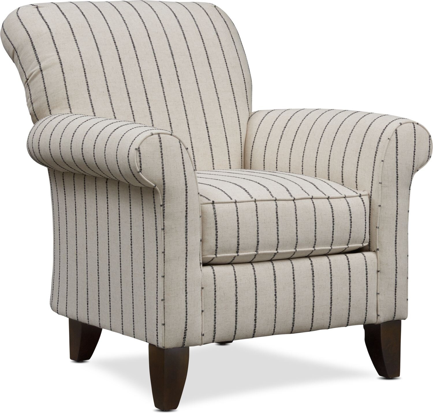 Kingston Patterned Accent Chair Value City Furniture and Mattresses