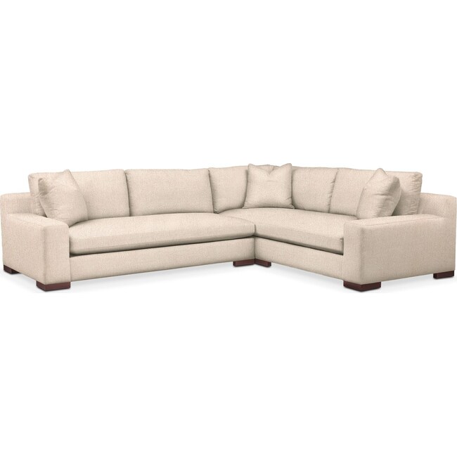 Living Room Furniture - Ethan Performance 2-Piece Large Sectional