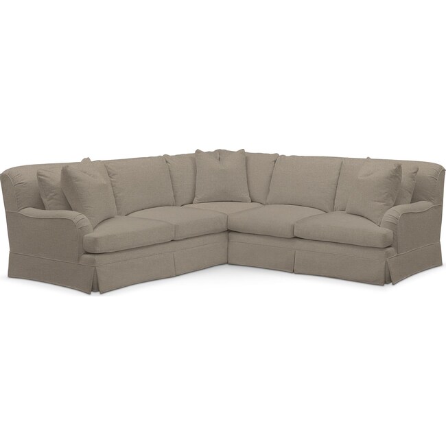 Living Room Furniture - Campbell Performance 2-Piece Small Sectional