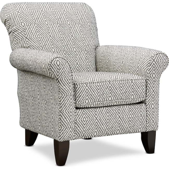 Living Room Furniture - Kingston Patterned Accent Chair