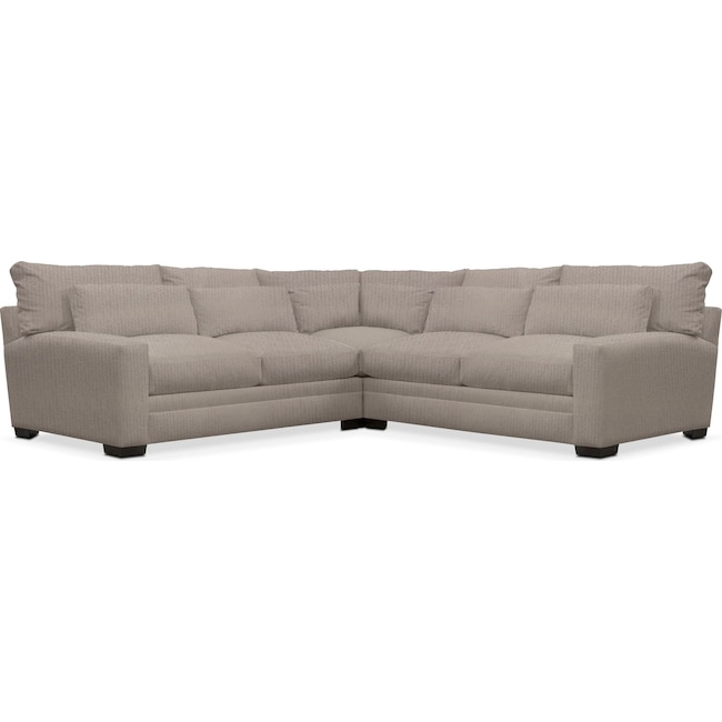 Living Room Furniture - Winston 3-Piece Sectional