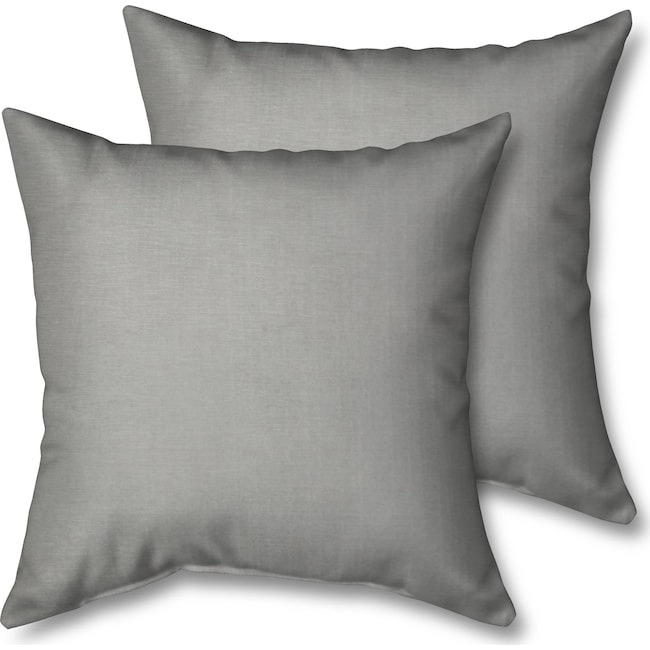 Accent and Occasional Furniture - 2-Pack Custom Solid Pillows