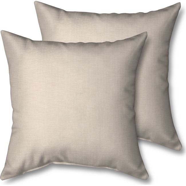 Accent and Occasional Furniture - 2-Pack Custom Solid Pillows