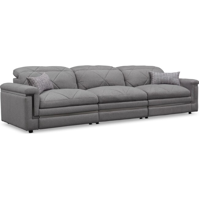 Living Room Furniture - Revel 3-Piece Dual-Power Reclining Sofa