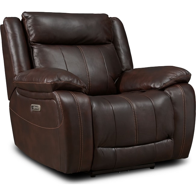 Living Room Furniture - Vince Dual-Power Recliner