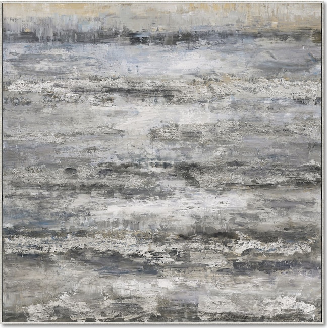 Home Accessories - Gray Layers Wall Art