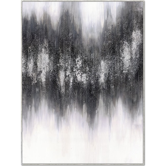 Home Accessories - Black Static Wall Art