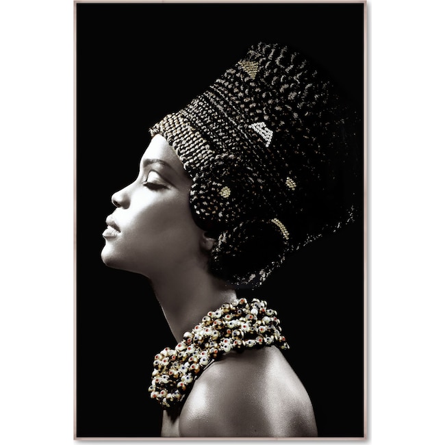 Home Accessories - Embellished Headdress Wall Art