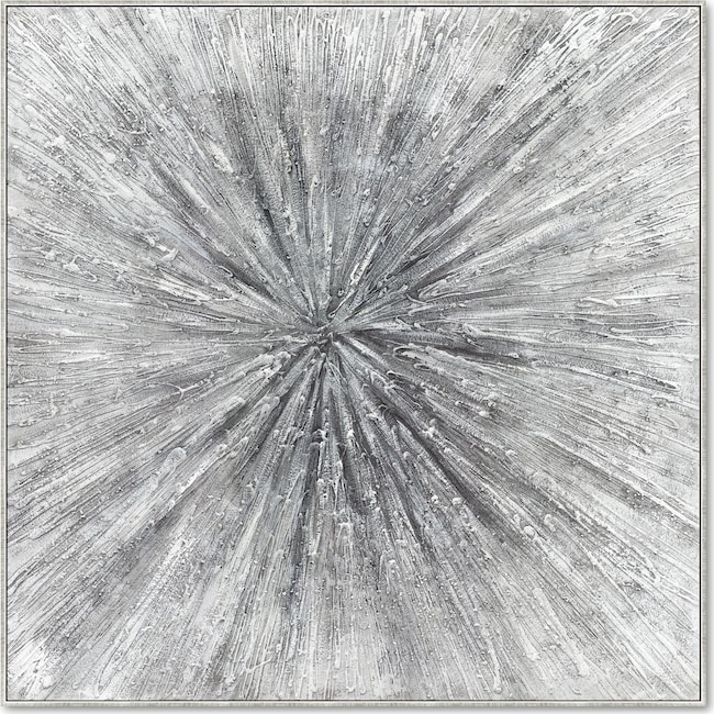 Home Accessories - Sparkle Silver Wall Art