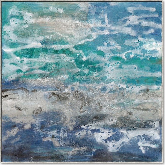 Home Accessories - Blue Water Wall Art