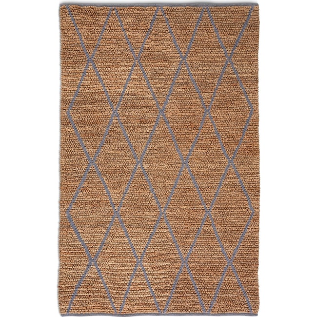 Rugs - Larson Area Rug - Natural and Gray