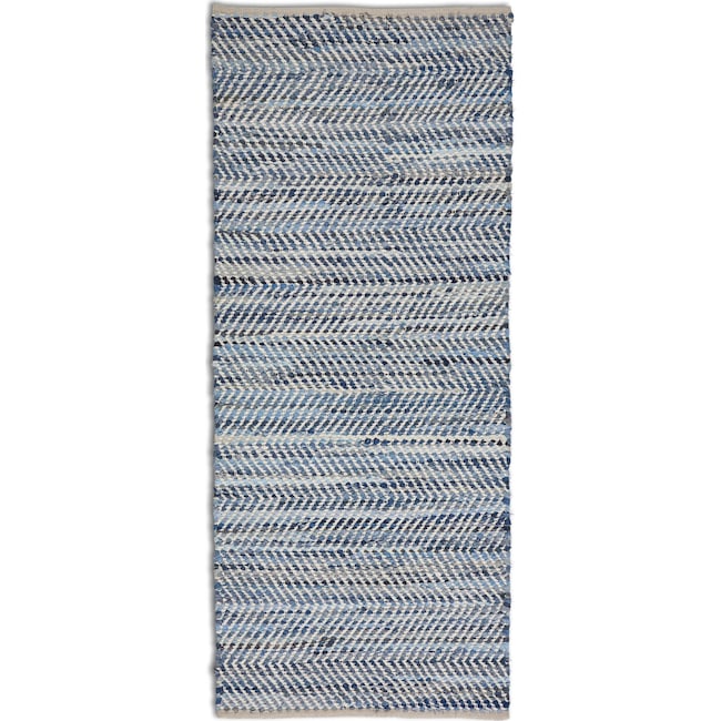 Rugs - Atlas 30" x 8' Runner - Blue