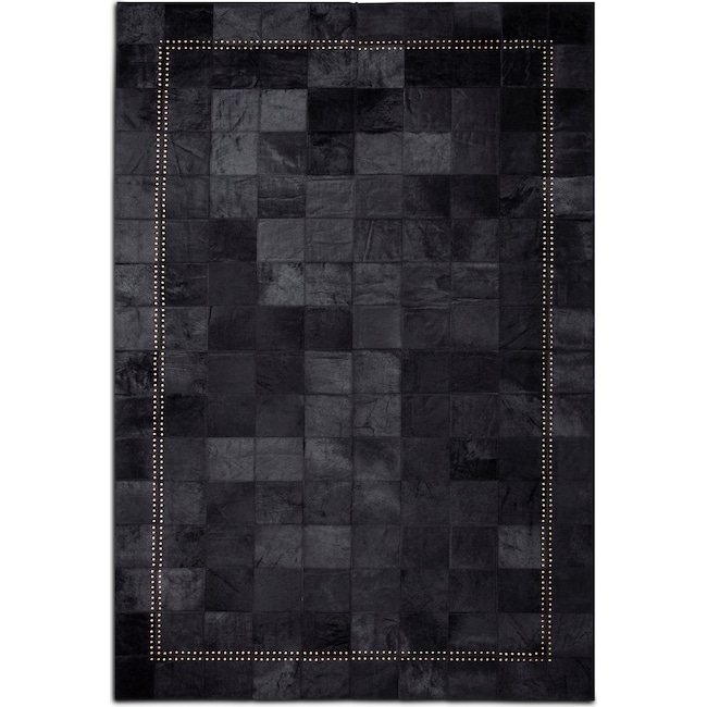 Rugs - Rhys Area Rug - Black