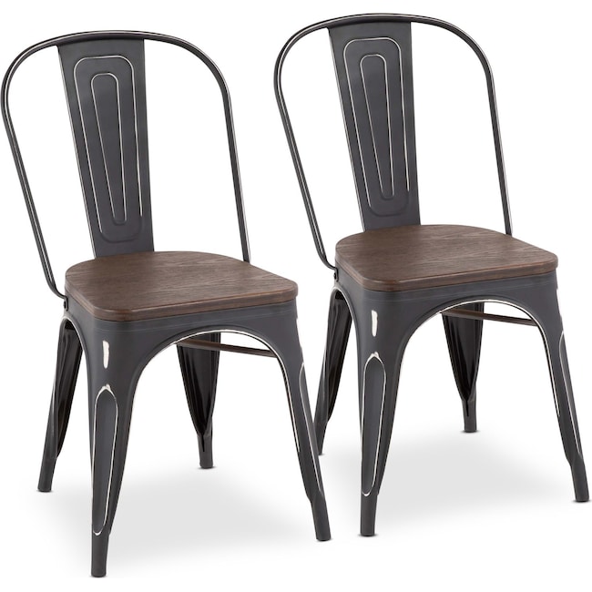 Dining Room Furniture - Dax Set of 2 Dining Chairs