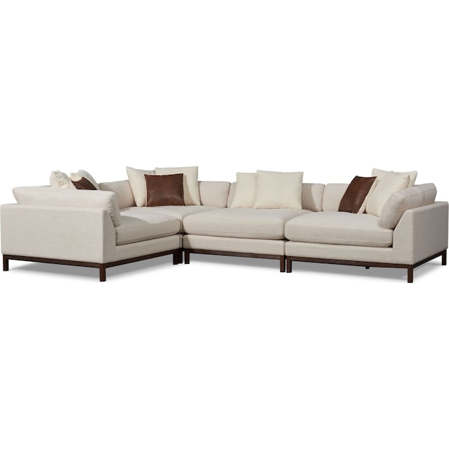 Living Room Furniture - Big Sur 4-Piece Sectional