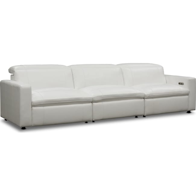 Living Room Furniture - Happy 3-Piece Dual-Power Reclining Sofa
