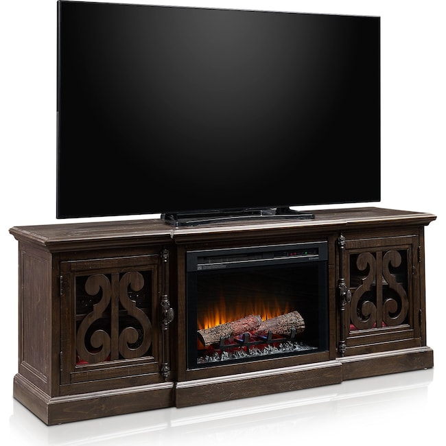 Entertainment Furniture - Charthouse Fireplace TV Stand