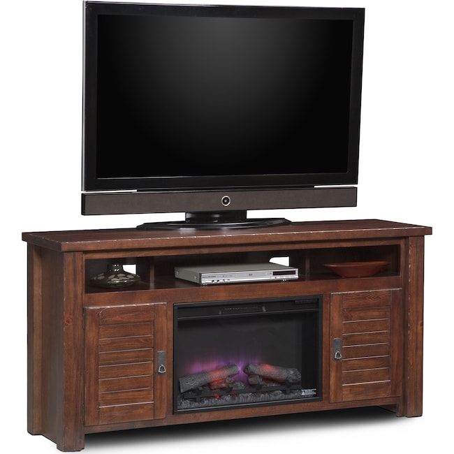 Entertainment Furniture - Prairie Fireplace TV Stand