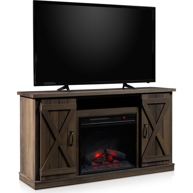 Accent and Occasional Furniture - Gablewood Fireplace TV Stand