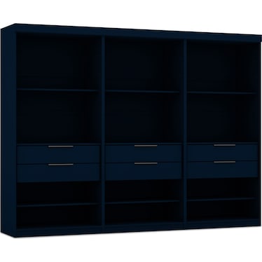 Cornell Set of 3 Open Closets