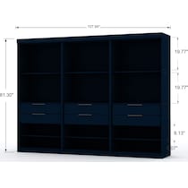  cornell blue wardrobe   