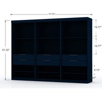  cornell blue wardrobe   