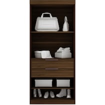 cornell dark brown wardrobe   