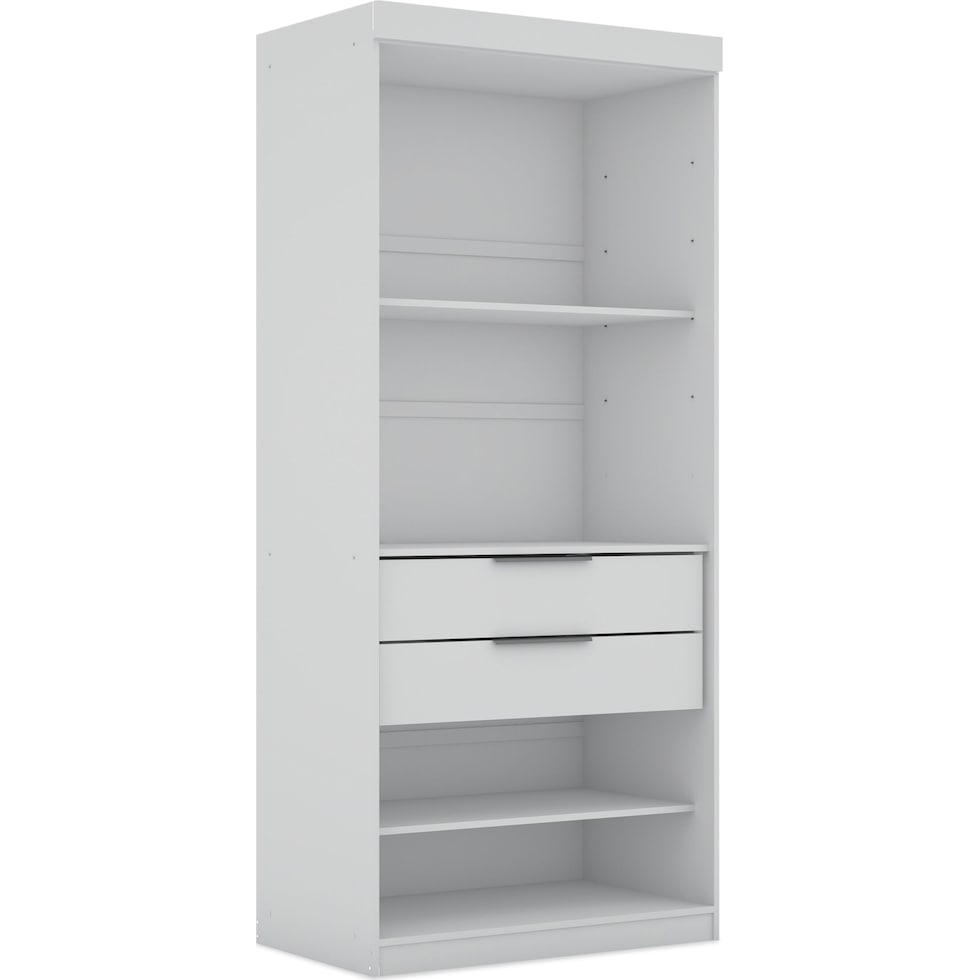  cornell white wardrobe   