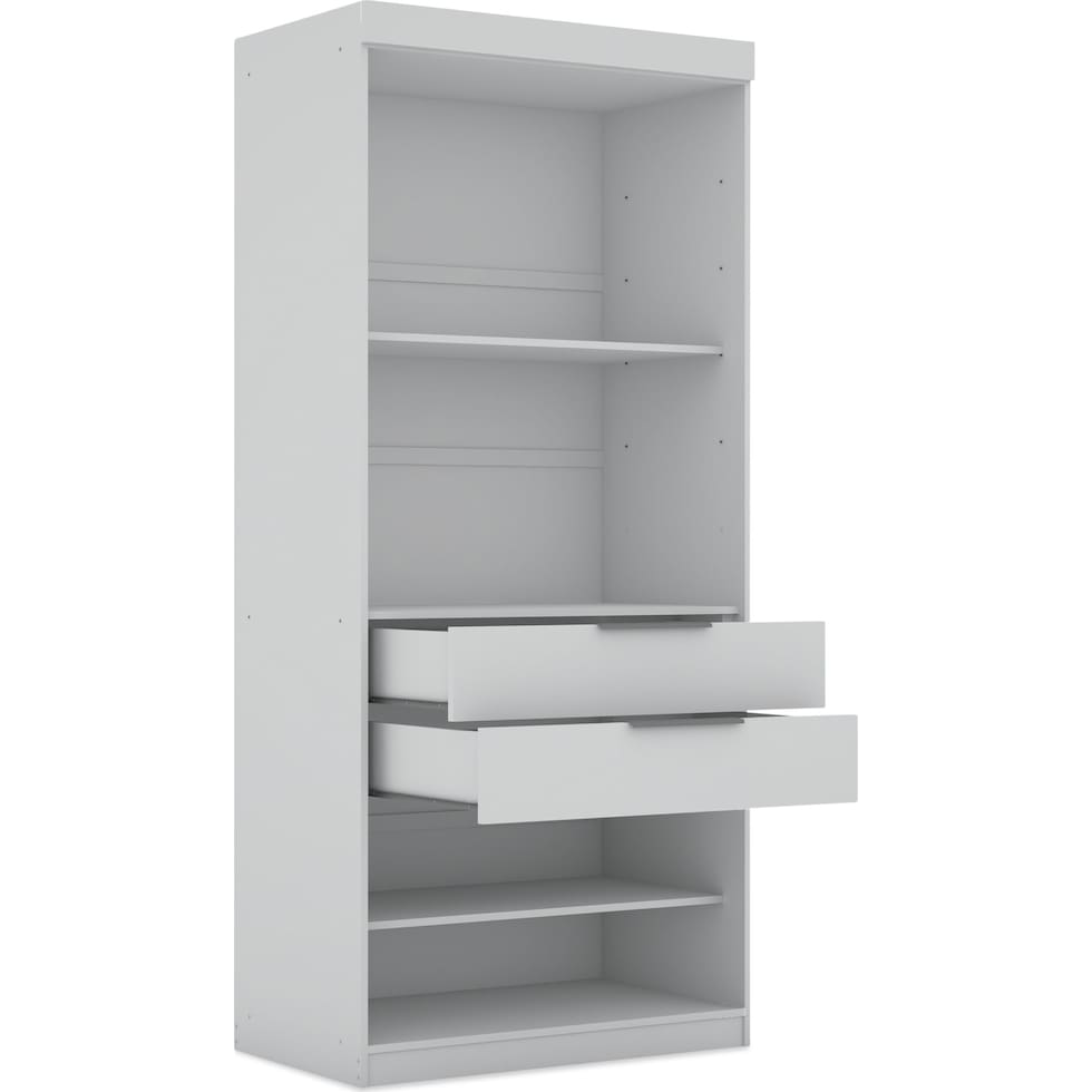  cornell white wardrobe   