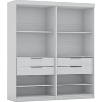  cornell white wardrobe   