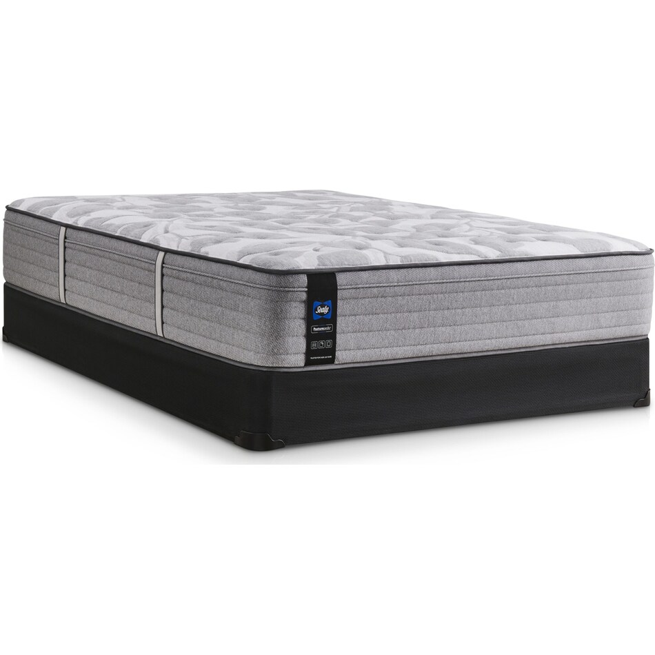 Sealy Dantley Medium California King Mattress and Split Low-Profile ...