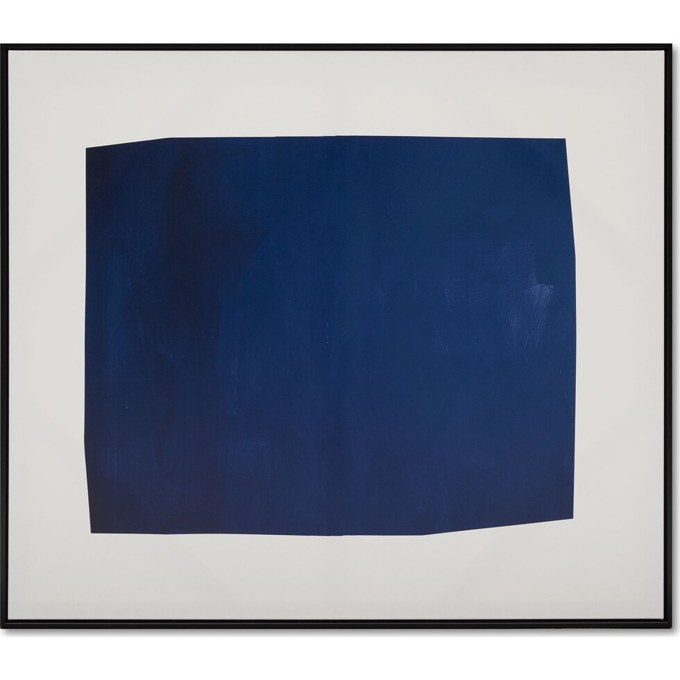  of  blue wall art   