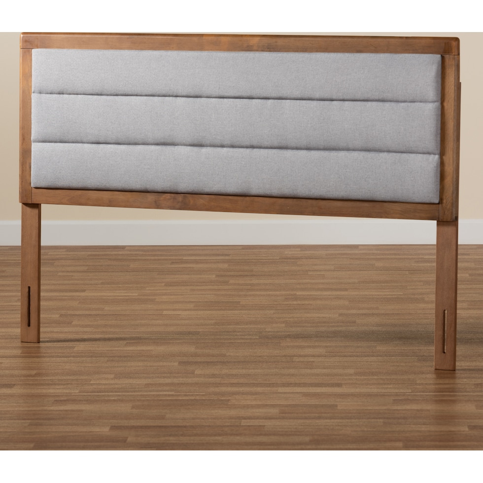 aarti gray full headboard   