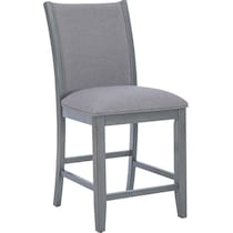 abbot gray counter height stool   