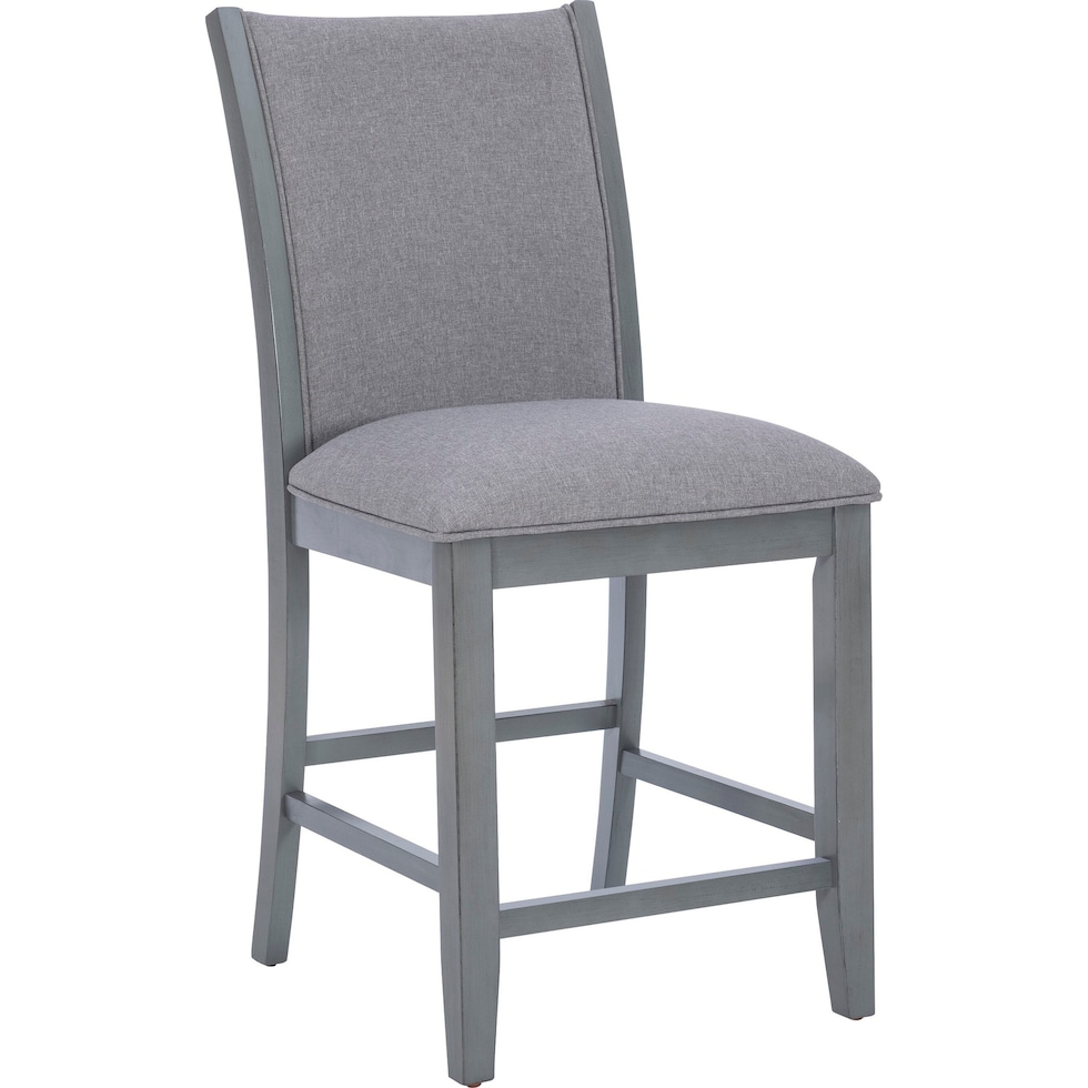 abbot gray counter height stool   