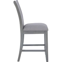 abbot gray counter height stool   