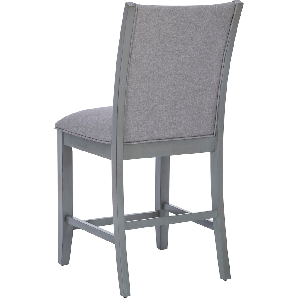 abbot gray counter height stool   