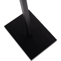 aberdeen black gray floor lamp   