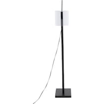 aberdeen black white floor lamp   